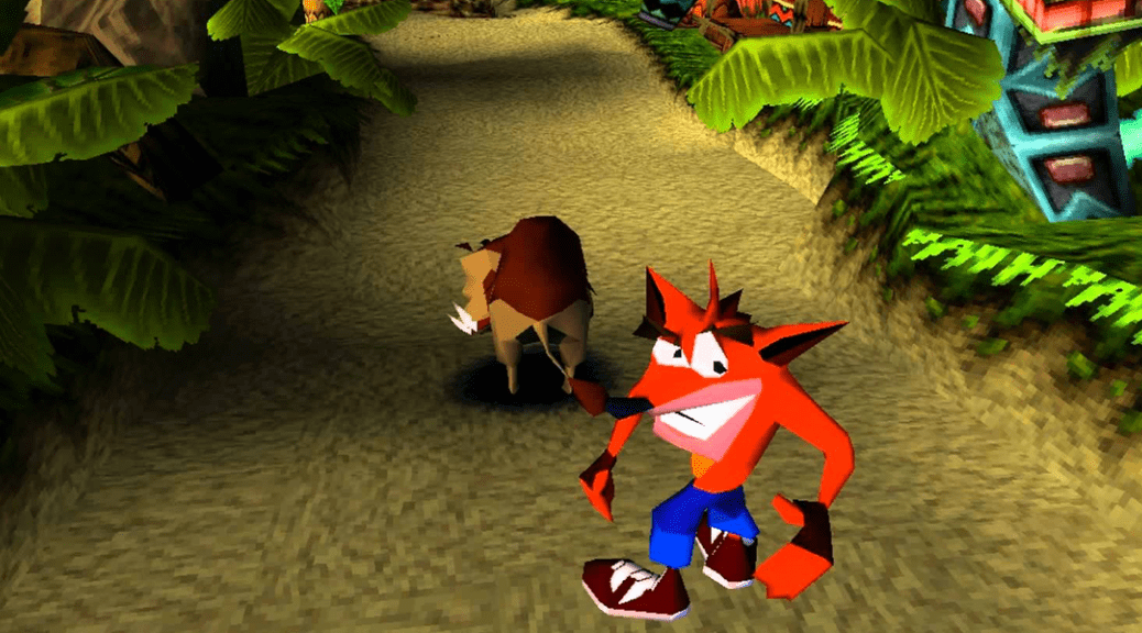 O que a máscara Aku Aku diz no Crash Bandicoot – Aperta o X