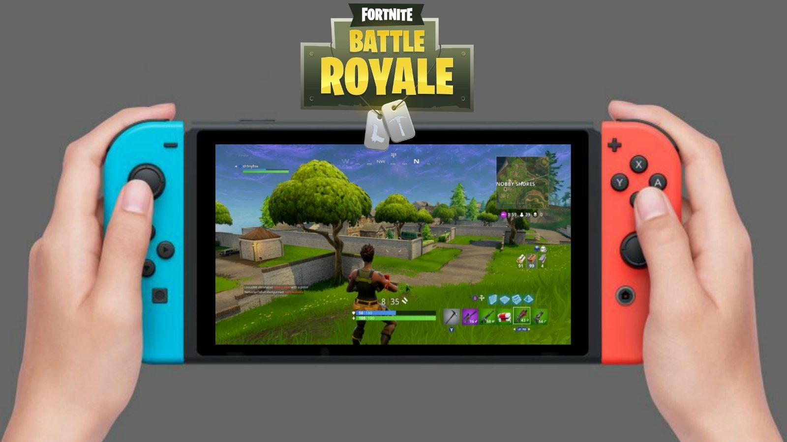 Como JOGAR FORTNITE no NINTENDO SWITCH (DOWNLOAD) 