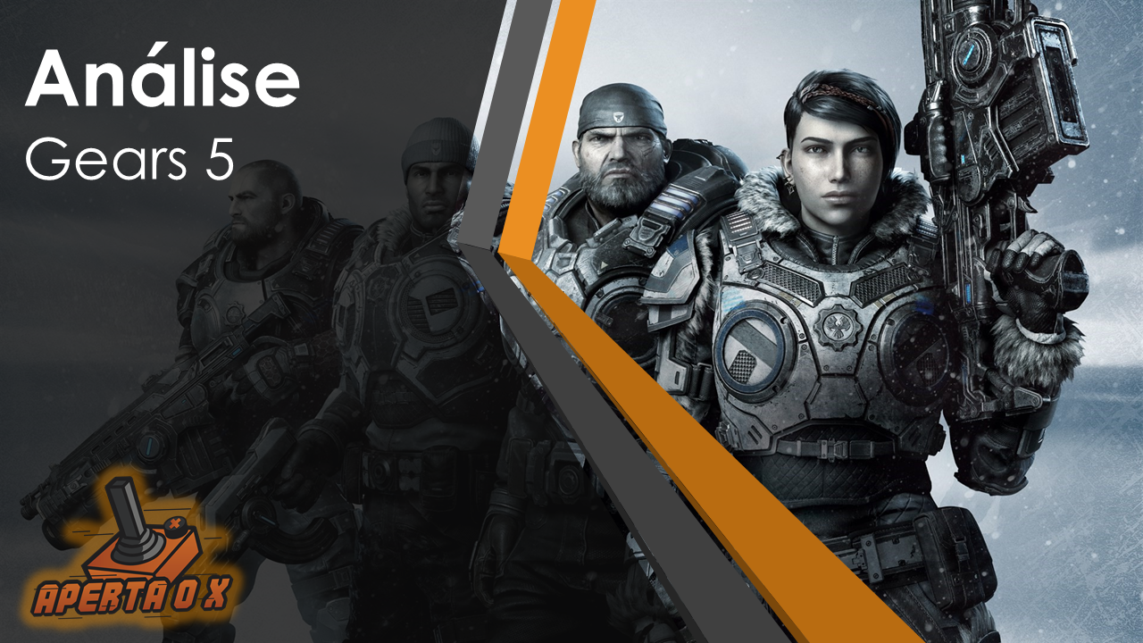 Gears 5 - Gameplay/Analise - Xbox One Series X/S - Vale a Pena 