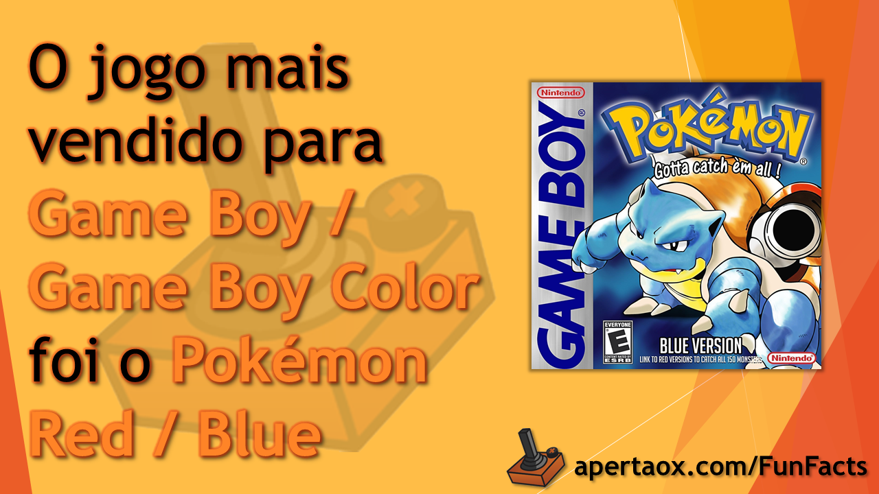 Pokémon Blue Version, Game Boy, Jogos