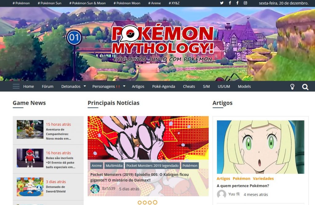 Conceito: Naturezas – Pokémon Mythology